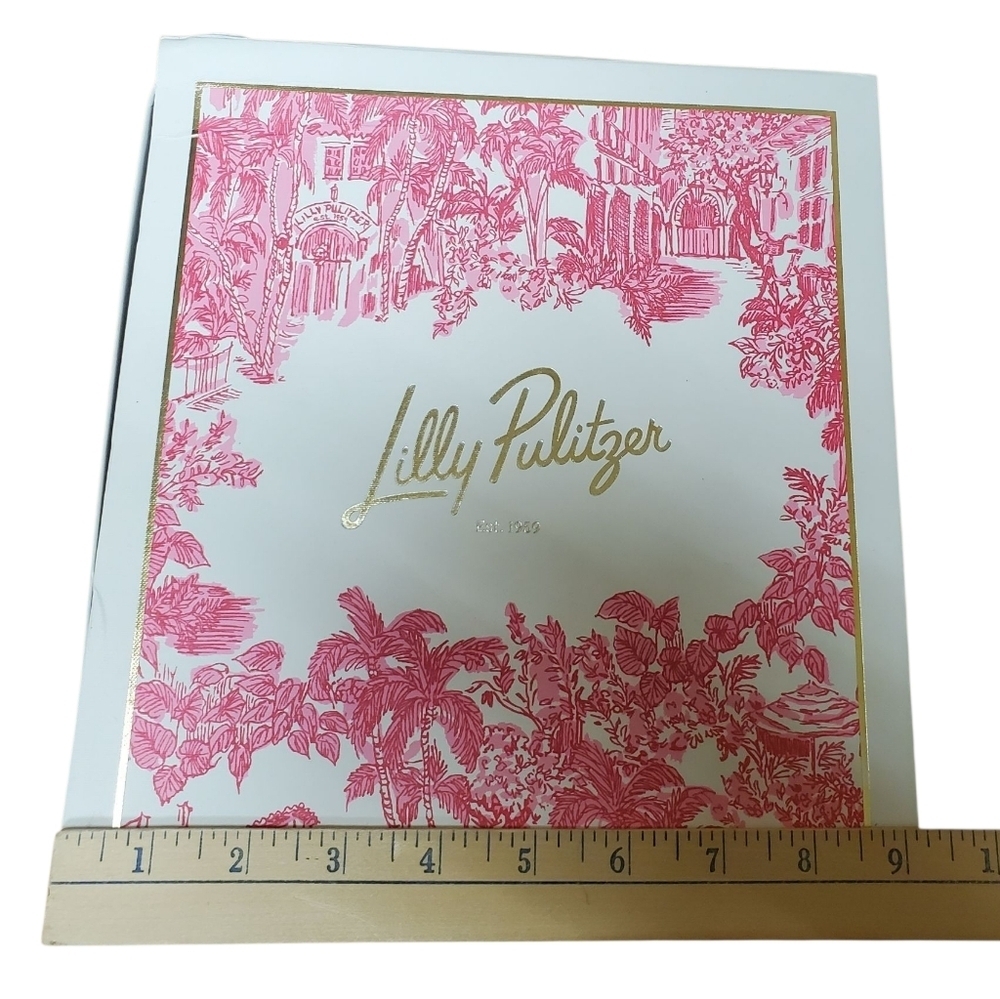Lilly Pulitzer White Box with Pink Accents - Picture 6 of 8
